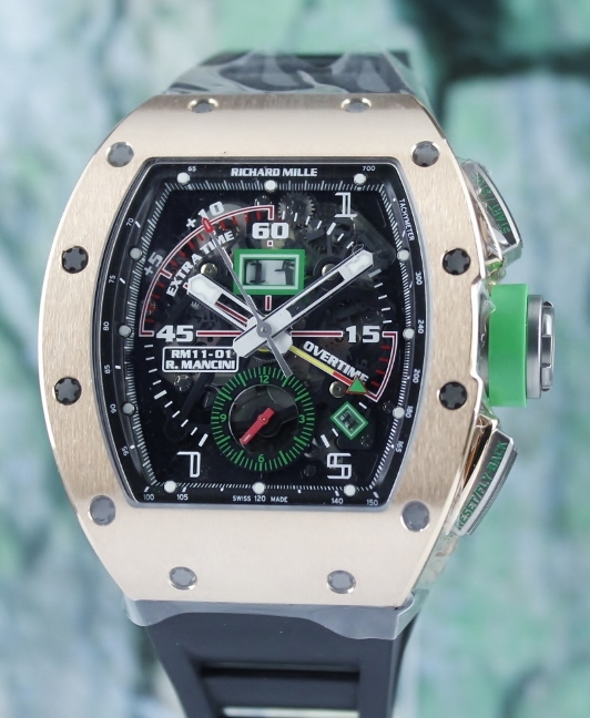 (image for) UNWORN NEW RM 11-01 ROBERTO MANCINI CHRONOGRAPHE FLYBACK